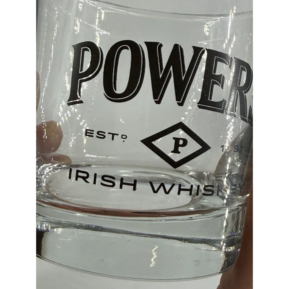 POWERS Collectible Whiskey Glass 8 Oz